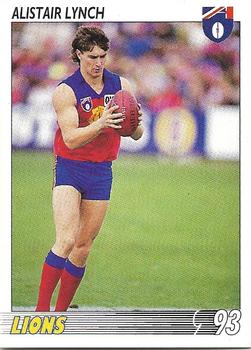 1993 Select AFL #119 Alastair Lynch Front